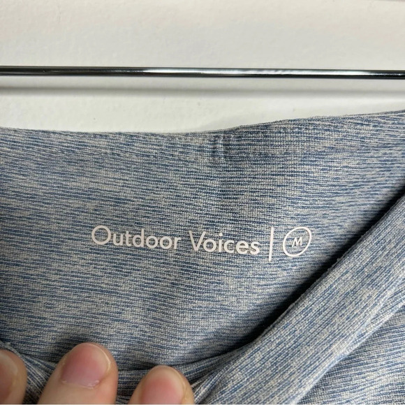 Outdoor Voices Warmup Leggings in Blue Quartz Women’s Medium Gym Athleisure - Picture 5 of 9